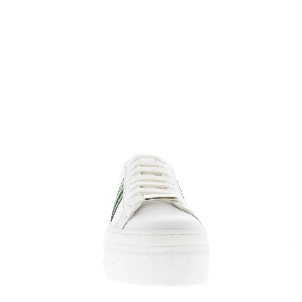 Platform hot sale leather trainers